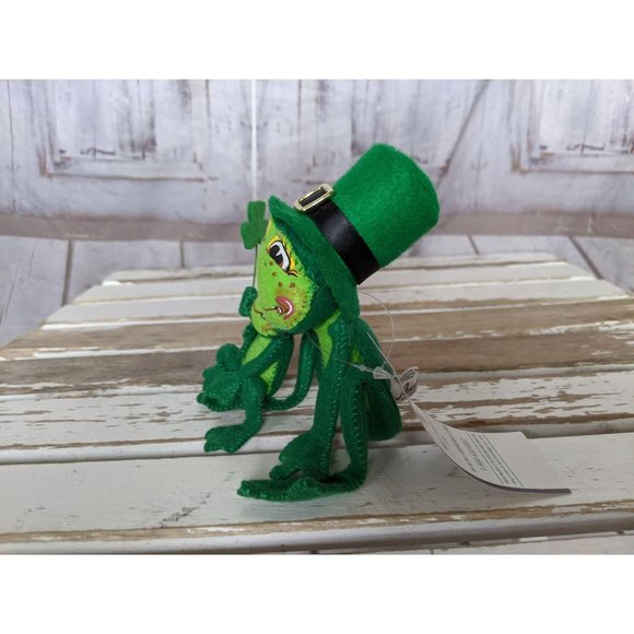 Annalee Proud To Be Green Frogs St Patrick’s Day I - Picture 2 of 6